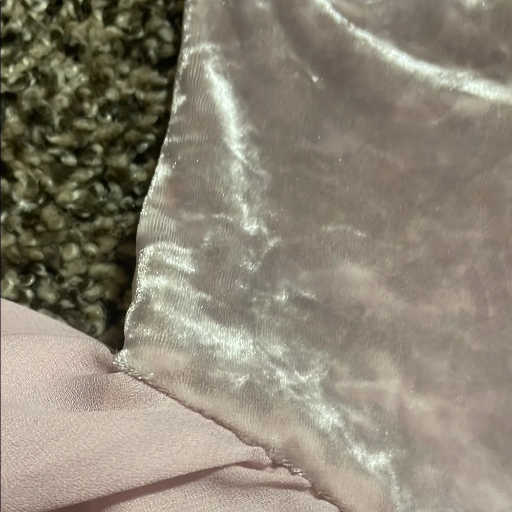 Xhilaration Light Pink Velvet Ballet Dance Costume